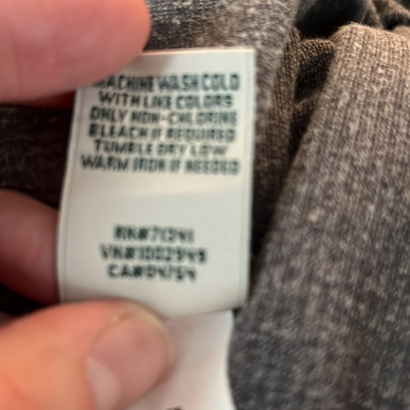 L.L.Bean women’s gray pull on corduroy pants size large . - Picture 8 of 10